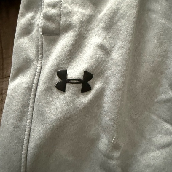 Under Armour Light Gray Athletic Pants - Picture 2 of 4